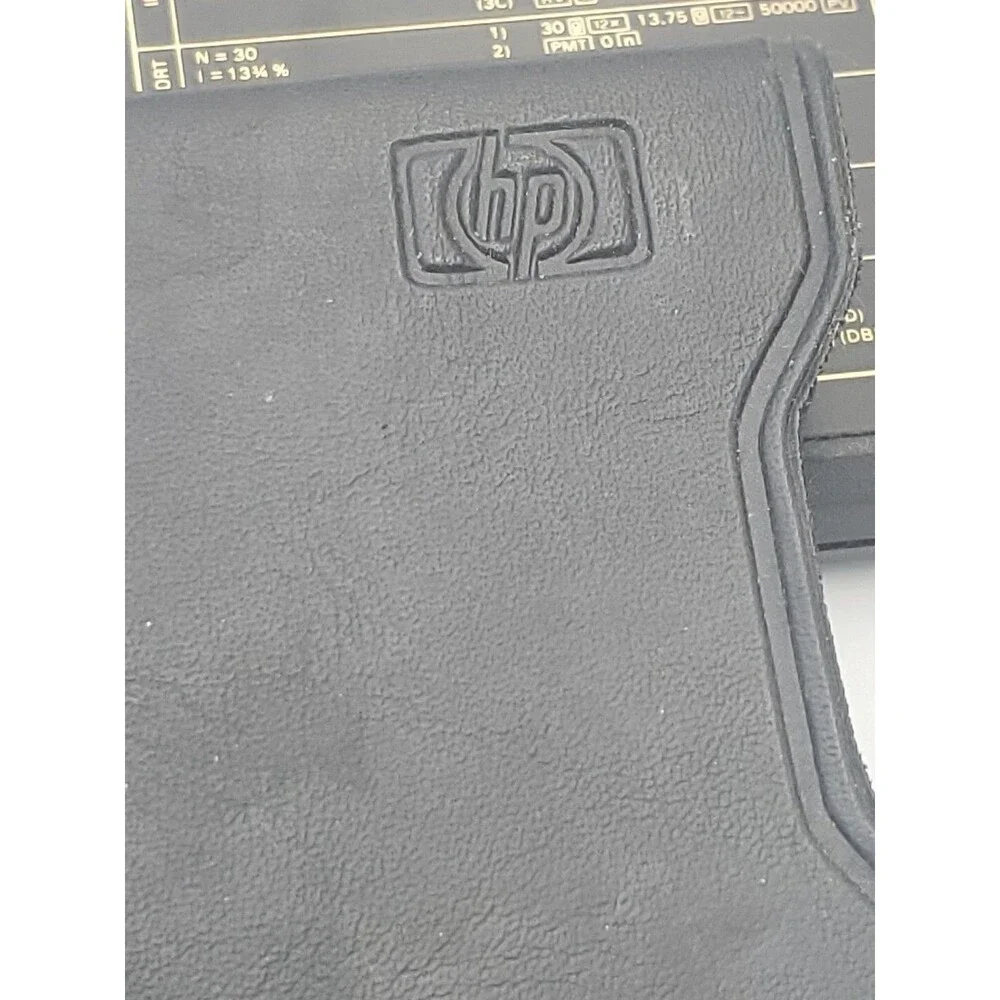 Hewlett Packard HP 12C Financial Calculator New Batteries Case